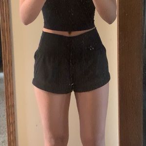 Lululemon black shorts size 4